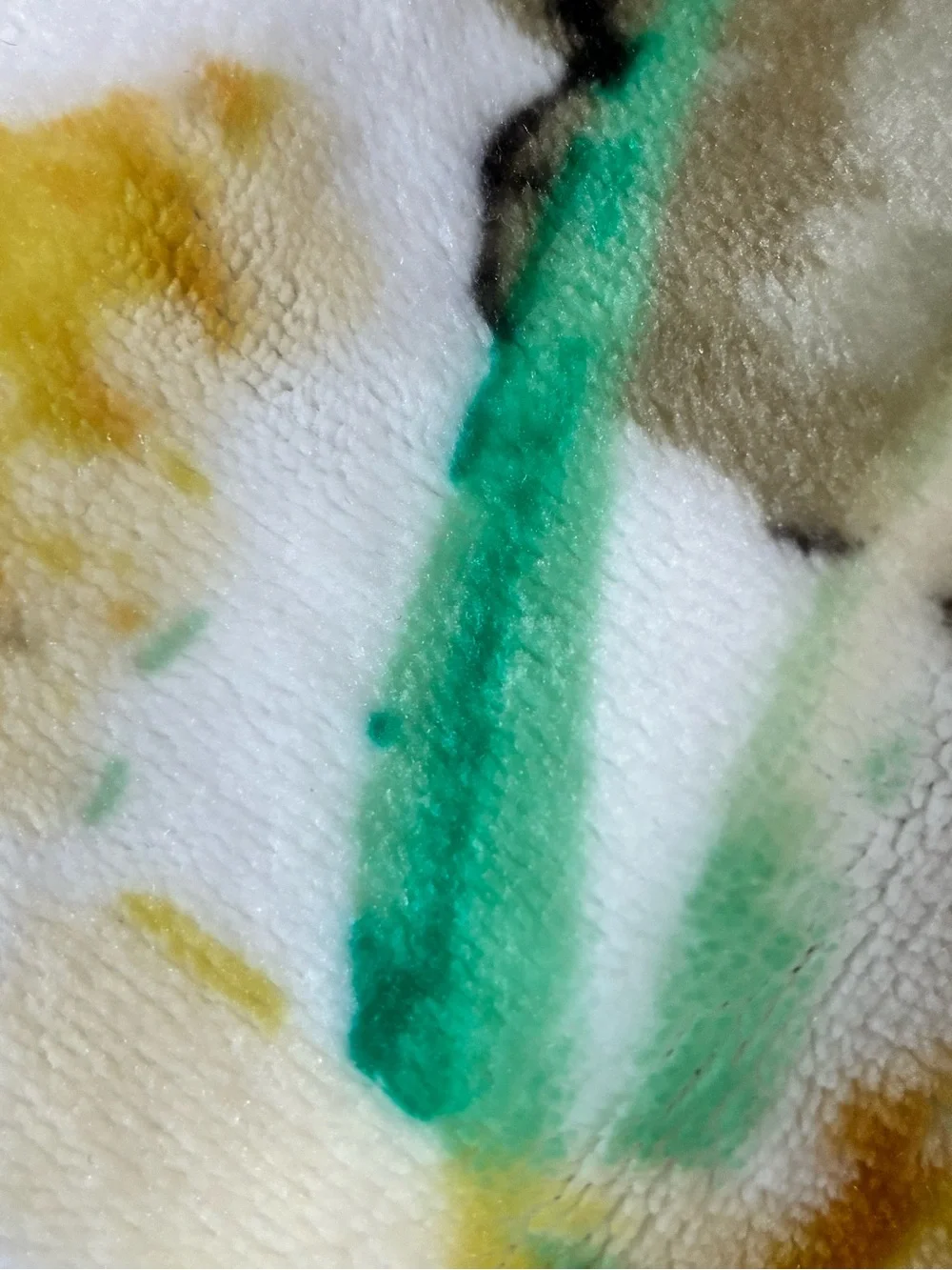 50x72 Bunny Daffodil Plush Fleece Throw Blanket Easter Spring Rabbit Soft